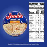 Jack's Original Thin Crust Cheese Frozen Pizza, 13.8 oz