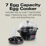 Hamilton Beach 3-in-1 Egg Cooker, 7 Egg Capacity