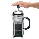 BonJour Stainless Steel French Press with Glass Carafe