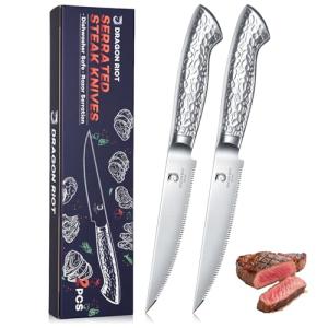 Dragon Riot Steak Knives Set - Japanese Stainless Steel