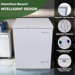Hamilton Beach 5 Cu Ft White Chest Freezer