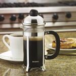 BonJour Stainless Steel French Press with Glass Carafe
