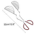 Stainless Steel Taco Maker Tongs - 12.6 Inch