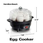 Hamilton Beach 3-in-1 Egg Cooker, 7 Egg Capacity