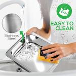 Nutrichef Stainless Steel Buffet Warmer with 3 Trays