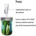 6-Piece Fermentation Lid Kit for Wide Mouth Jars