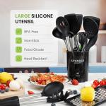 35-Piece Silicone Kitchen Utensils Set with Holder