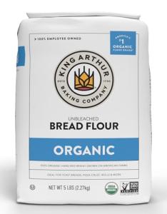 King Arthur 100% Organic Flour - 30 lbs Total