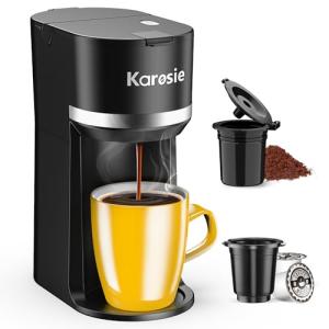 Karosie Single Serve Coffee Maker - Fast Brew