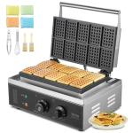 VEVOR 10-Piece Commercial Waffle Maker Machine