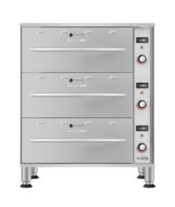 KoolMore Stainless Steel Three-Drawer Warming Drawer