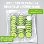 Portable Handheld Food Vacuum Sealer - USB Rechargeable