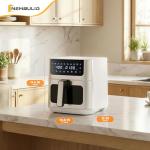Newbulig 6.34QT Air Fryer with Viewing Window