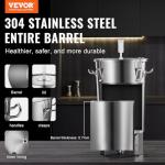 VEVOR 8 Gallon Stainless Steel Fermentation Tank