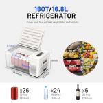 Alpicool S15 Portable 12V Car Freezer 18 Quart