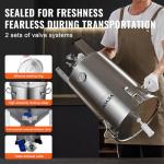 VEVOR 8 Gallon Stainless Steel Fermentation Tank