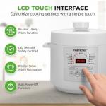 NutriChef 6 Quart Digital Pressure Cooker