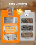 18-Tray Food Dehydrator with Dual Fans and Timer