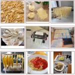 Stainless Steel Manual Pasta Maker with Dual Blades