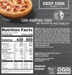 Red Baron Deep Dish Pepperoni Pizza, 11.2 oz