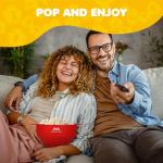 Mindful Design Collapsible Microwave Popcorn Popper - Red
