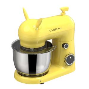 CKEMU Compact Stand Mixer with Stainless Steel Bowl
