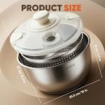 Stainless Steel Salad Spinner and Fruit Washer