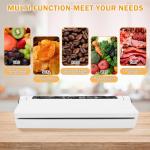 Vacuum Sealer with 20 Bags and Digital Timer