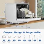 Compact Mini Dishwasher for Apartments and RVs