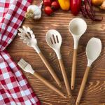 35-Piece Kitchen Utensils Set with Silicone Handles