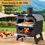Happygrill 12” Portable Outdoor Pizza Oven