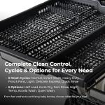 Kenmore 61cm Stainless Steel Dishwasher with EasyFlex