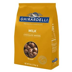Ghirardelli Milk Chocolate Wafers, 5lb Bag