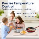 VIVOHOME Electric Food Warming Mat with Timer