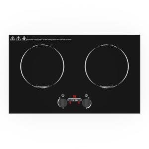 VBGK 2-Burner Induction Cooktop with Timer & Control