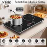 VBGK 2-Burner Induction Cooktop with Timer & Control