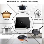 Portable Electric Single Burner with Adjustable Heat