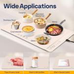 VIVOHOME Electric Food Warming Mat with Timer