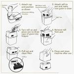 Electric Grain Mill for Wheat, Corn, and More