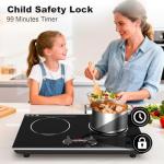 VBGK 2-Burner Induction Cooktop with Timer & Control