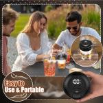 Rechargeable Electric Whiskey Smoker Kit with LED Display