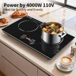 VBGK 2-Burner Induction Cooktop with Timer & Control