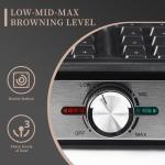 UVFAST Belgian Waffle Maker with Non-stick Plate