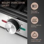 UVFAST Belgian Waffle Maker with Non-stick Plate