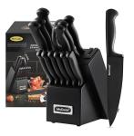 McCook® German Stainless Steel Knife Set with Sharpener