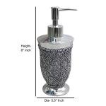Beaded Heart Refillable Liquid Soap Dispenser