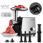 Heavy Duty Electric Meat Grinder with Accessories