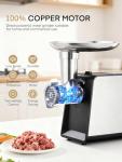 Heavy Duty Electric Meat Grinder with Accessories
