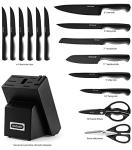 McCook® German Stainless Steel Knife Set with Sharpener