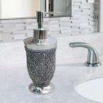Beaded Heart Refillable Liquid Soap Dispenser